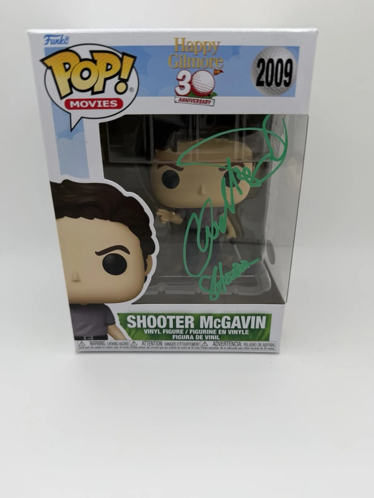 CHRSTOPHER MCDONALD SIGNED SHOOTER MCGAVIN FUNKO POP *HAPPY GILMORE* JSA COA WS, image 2