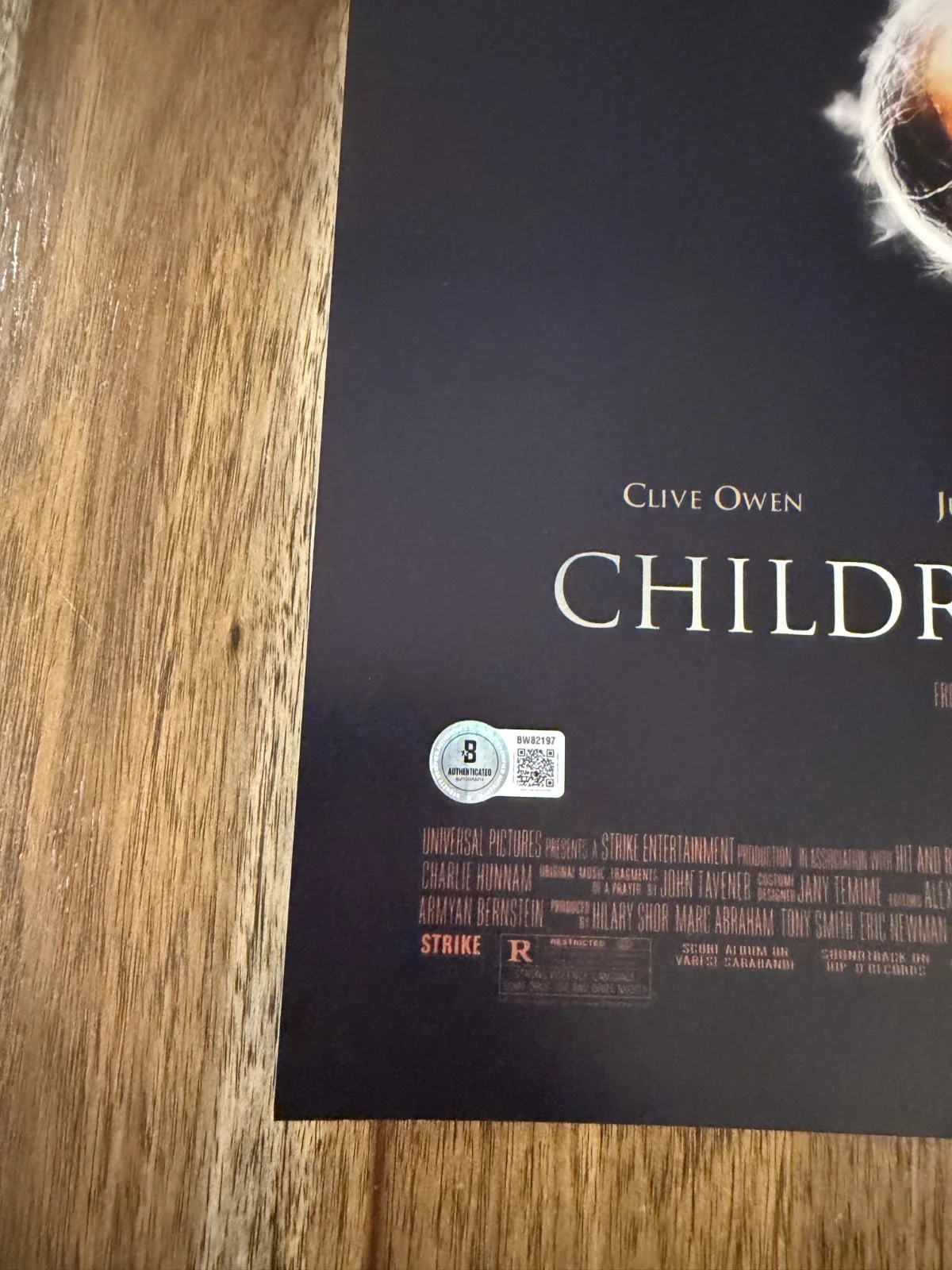Alfonso Cuaron ‘Children Of Men’ Director Signed 12x18 Photo Beckett, изображение 2