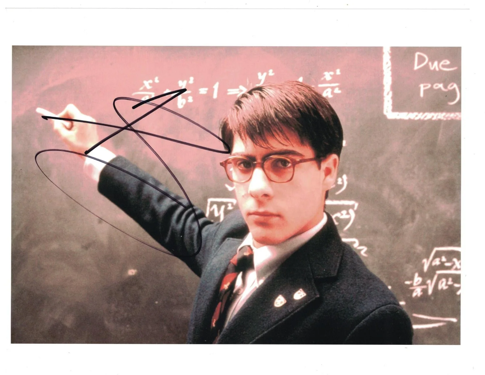 Jason Schwartzman — Jason Schwartzman Signed Autographed 8 x 10 Photo Actor Musician