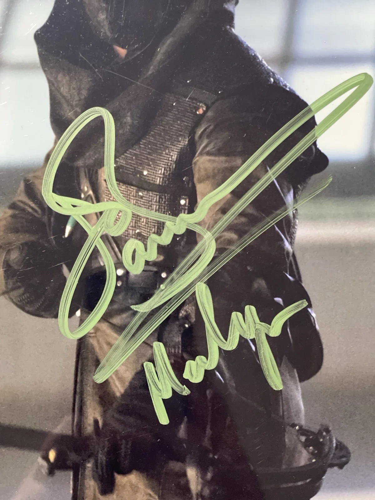 Autographed John Barrowman Photo - Malcom Merlyn - Dark Archer - Arrow TV Show, image 2