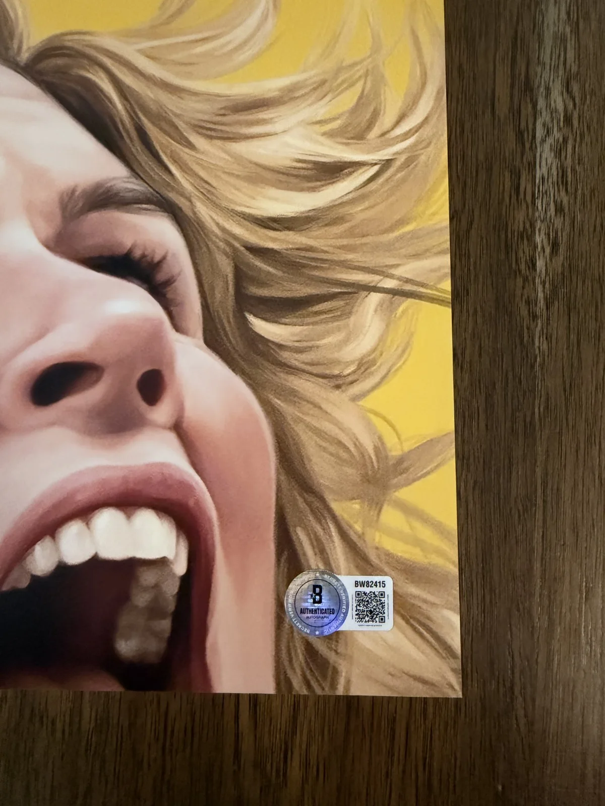 Rhea Seehorn ‘Pluribus' Signed 12x18 Photo 'Carol Sturka' Beckett, image 2