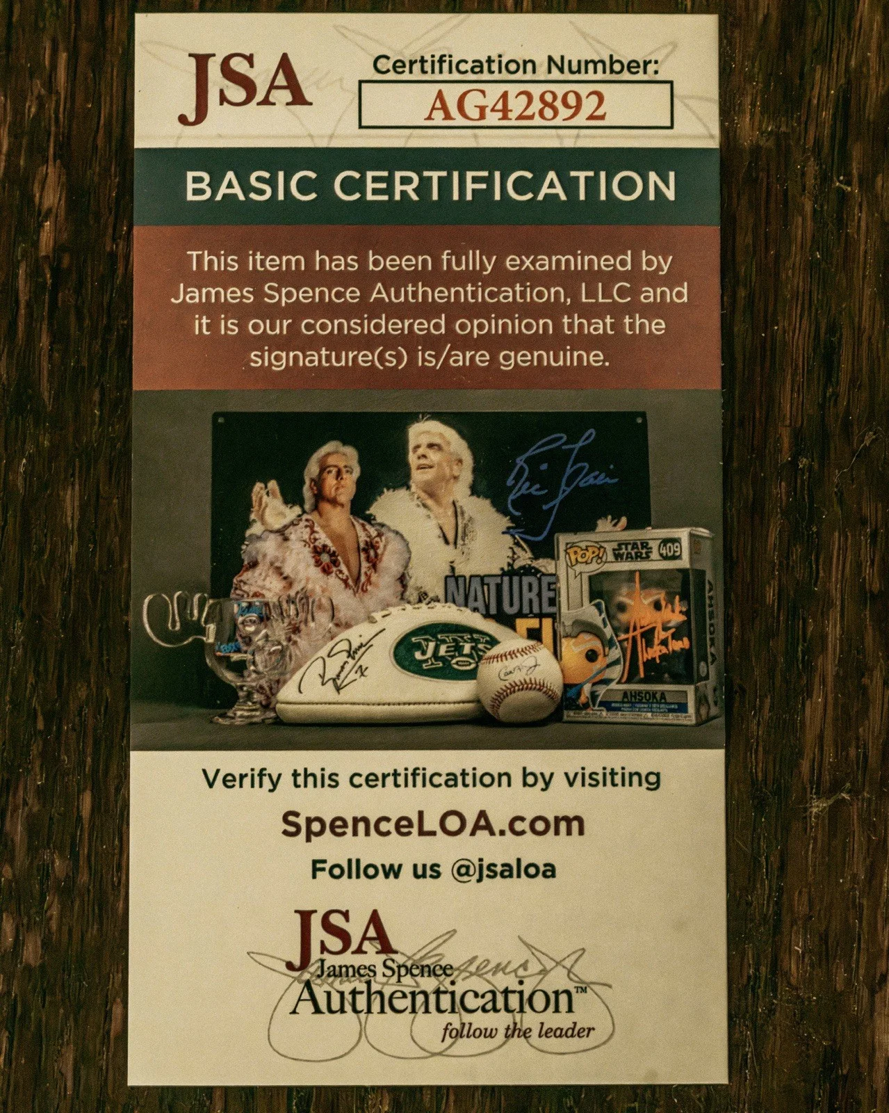 JSA Certified Dual-Signed Ghostface (Scream) Original Autographed Photo/Print, image 2