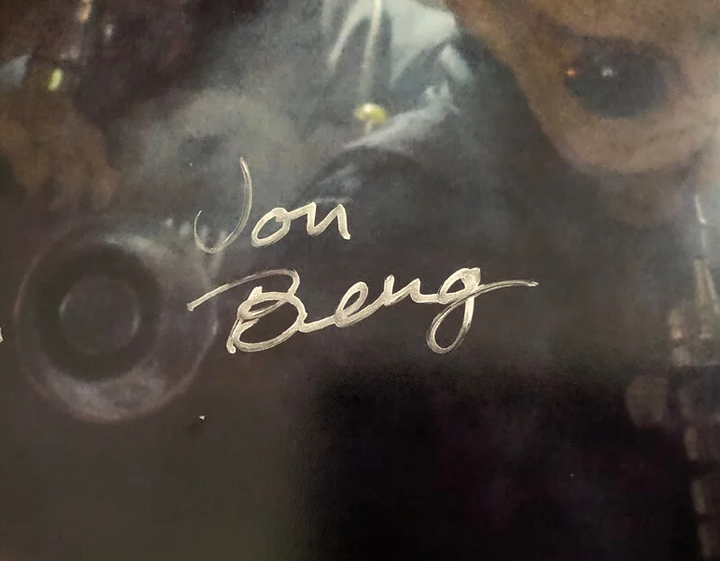 JON BERG DOUG BESWICK PHIL TIPPETT SIGNED 11x14 PHOTO STAR WARS RARE BECKETT BAS, изображение 2