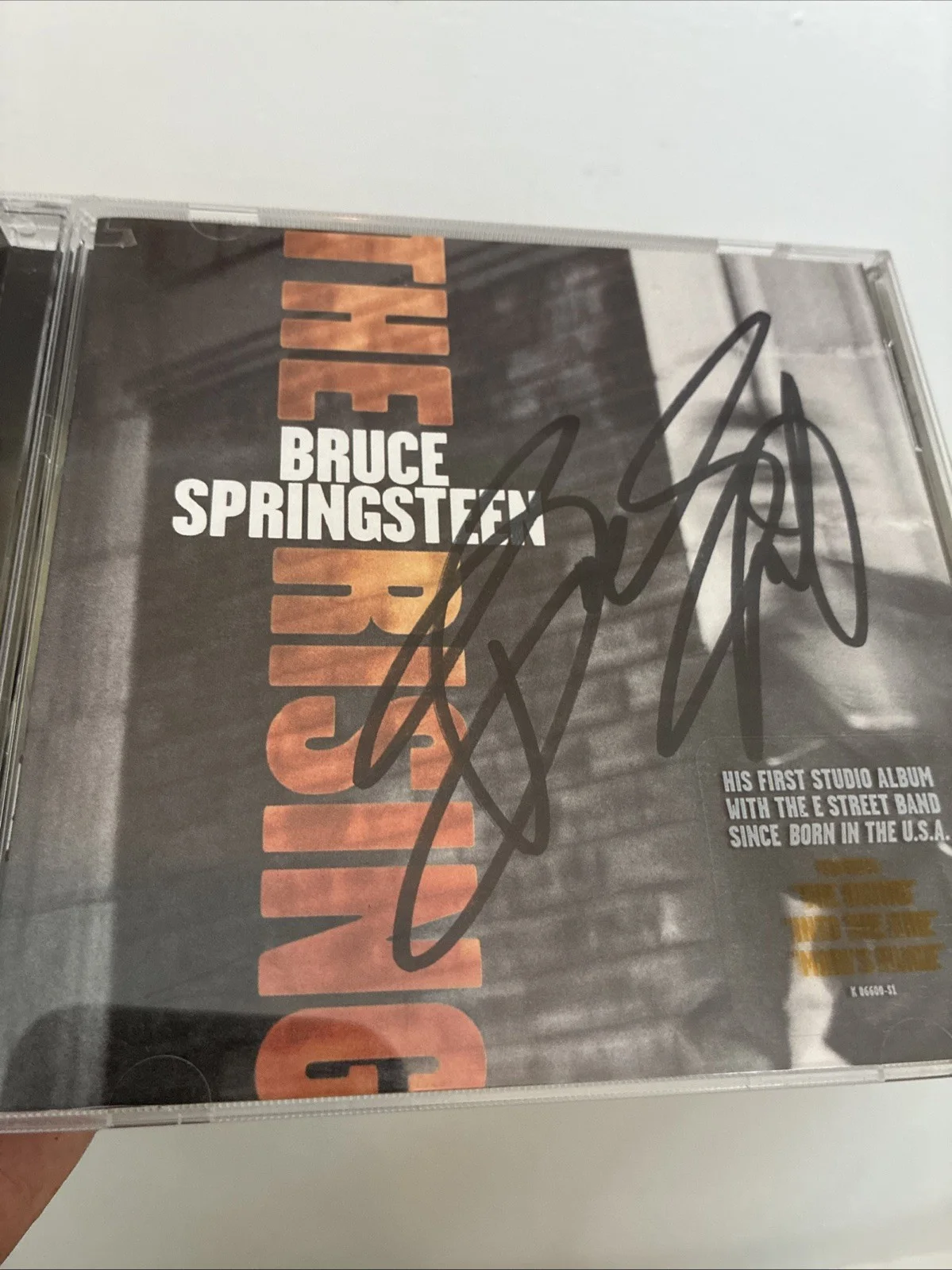 Bruce Springsteen The Rising CD Signed Autographed Insert, image 2