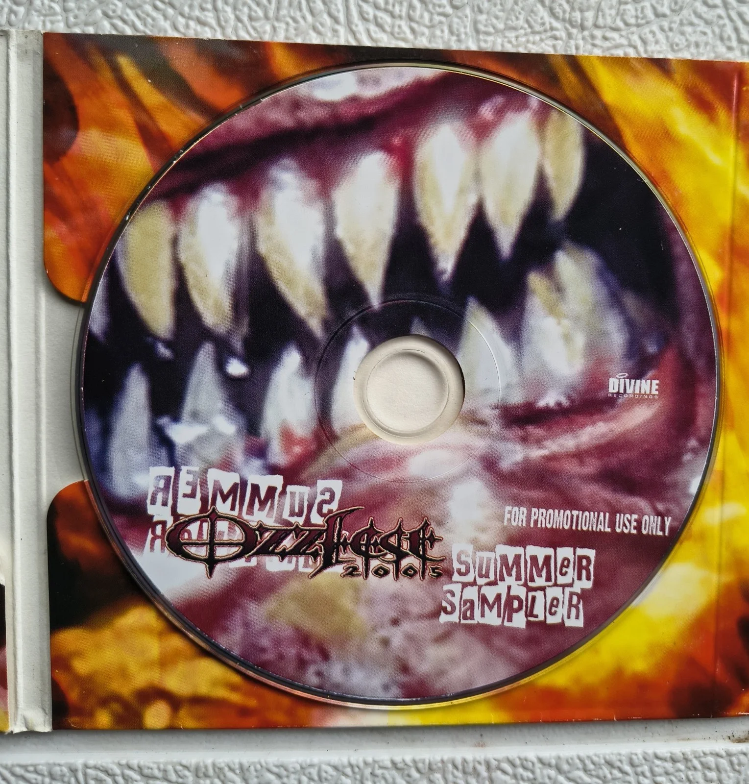 Ozzfest 2001 Summer Sampler Promo CD & Booklet/Insert Autographed Signed, image 3