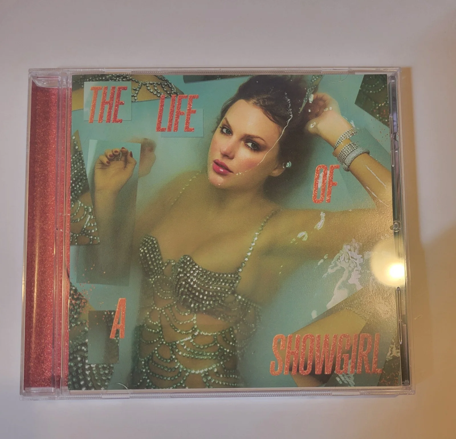 Taylor Swift The Life of a Showgirl Signed LONG SIGNATURE Heart Rare CD Photo 1, изображение 4