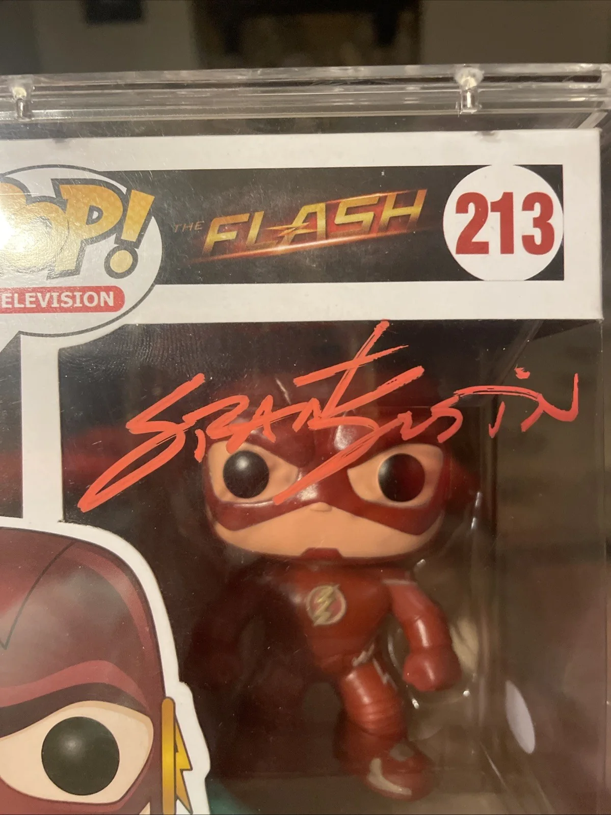 The Flash 213. Signed By Grant Gustin With A JSA cert. Comes In A Pop Armor, image 2