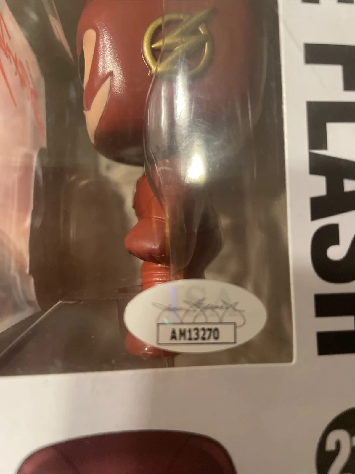 The Flash 213. Signed By Grant Gustin With A JSA cert. Comes In A Pop Armor, image 4