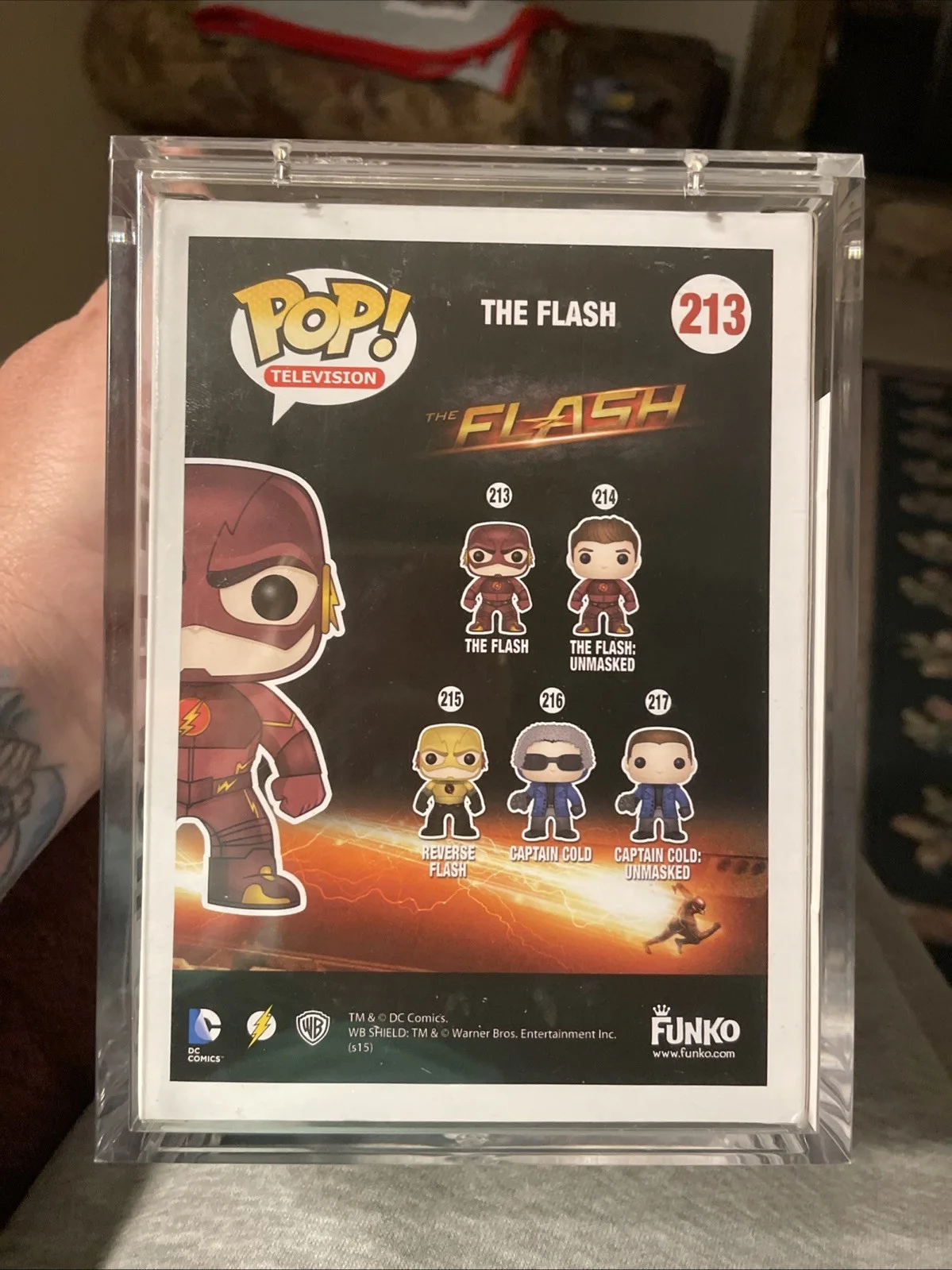 The Flash 213. Signed By Grant Gustin With A JSA cert. Comes In A Pop Armor, image 5