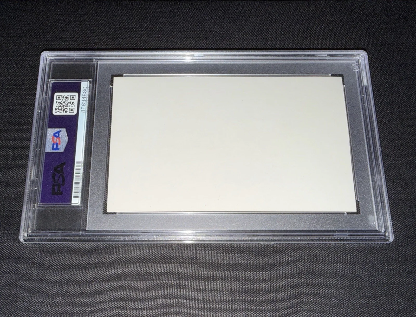 Bob Barker Signed 3x5 Index Card PSA Slabbed Price Is Right Happy Gilmore Actor, image 2