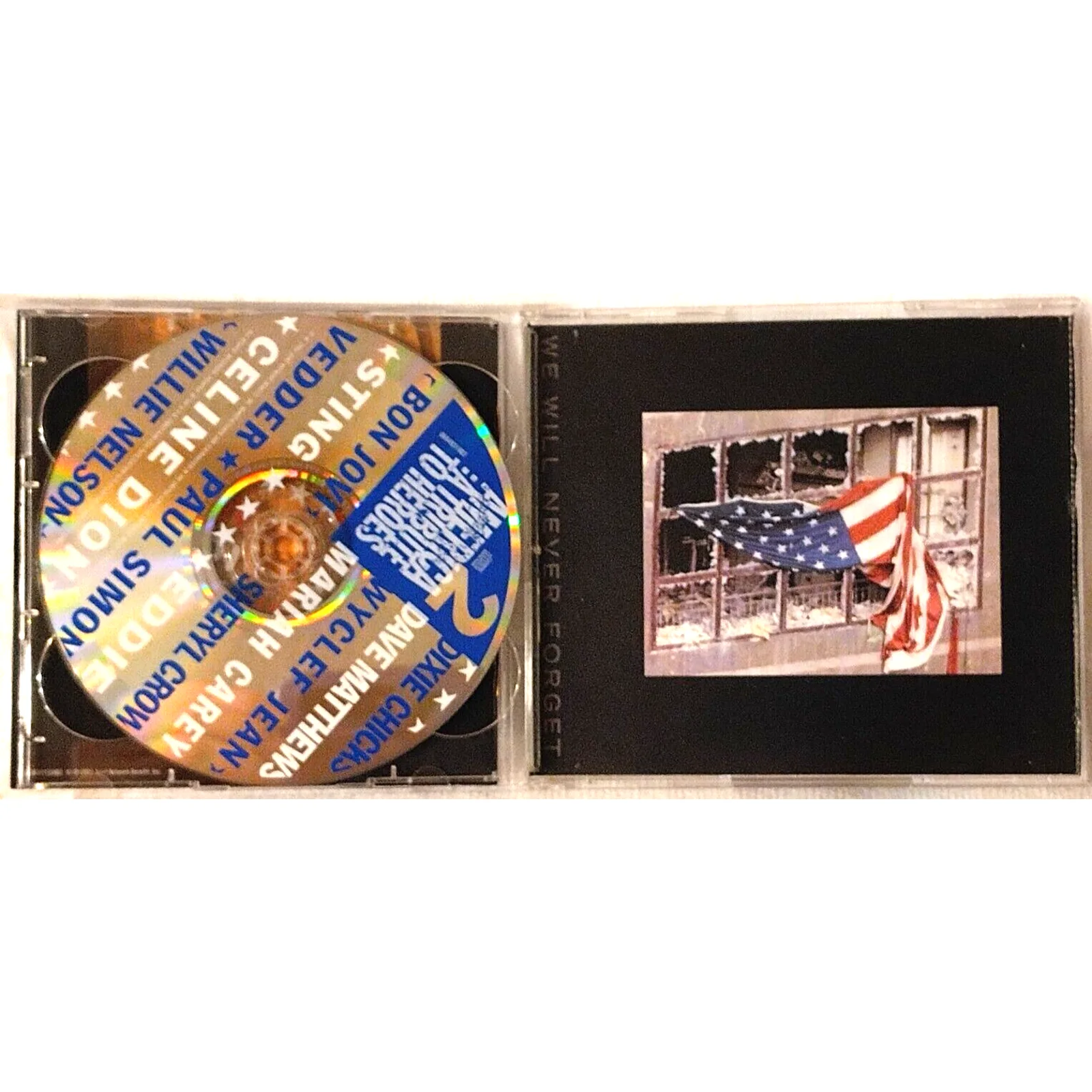 America: A Tribute to Heroes by Various Artists CD Dec-2001 2 Discs Sony, image 3