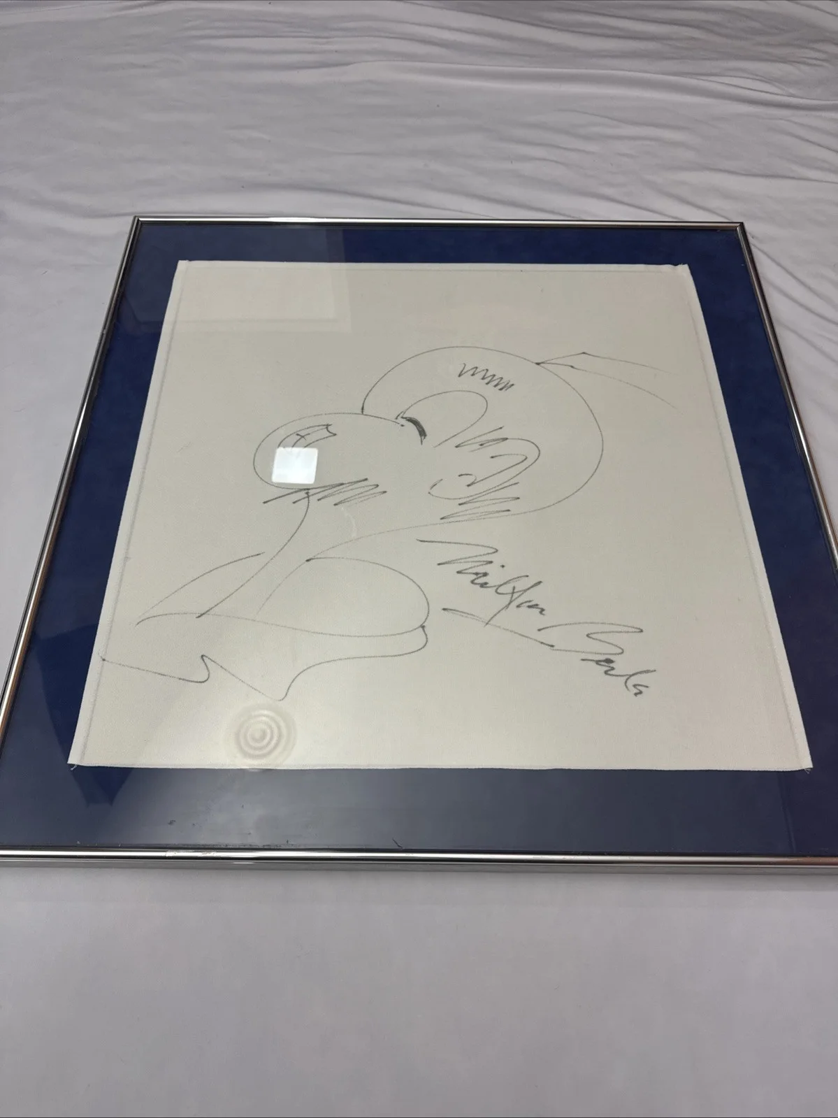 Milton Berle “Hollywood’s Biggest Legend” Caricature Signed Framed Art, изображение 5