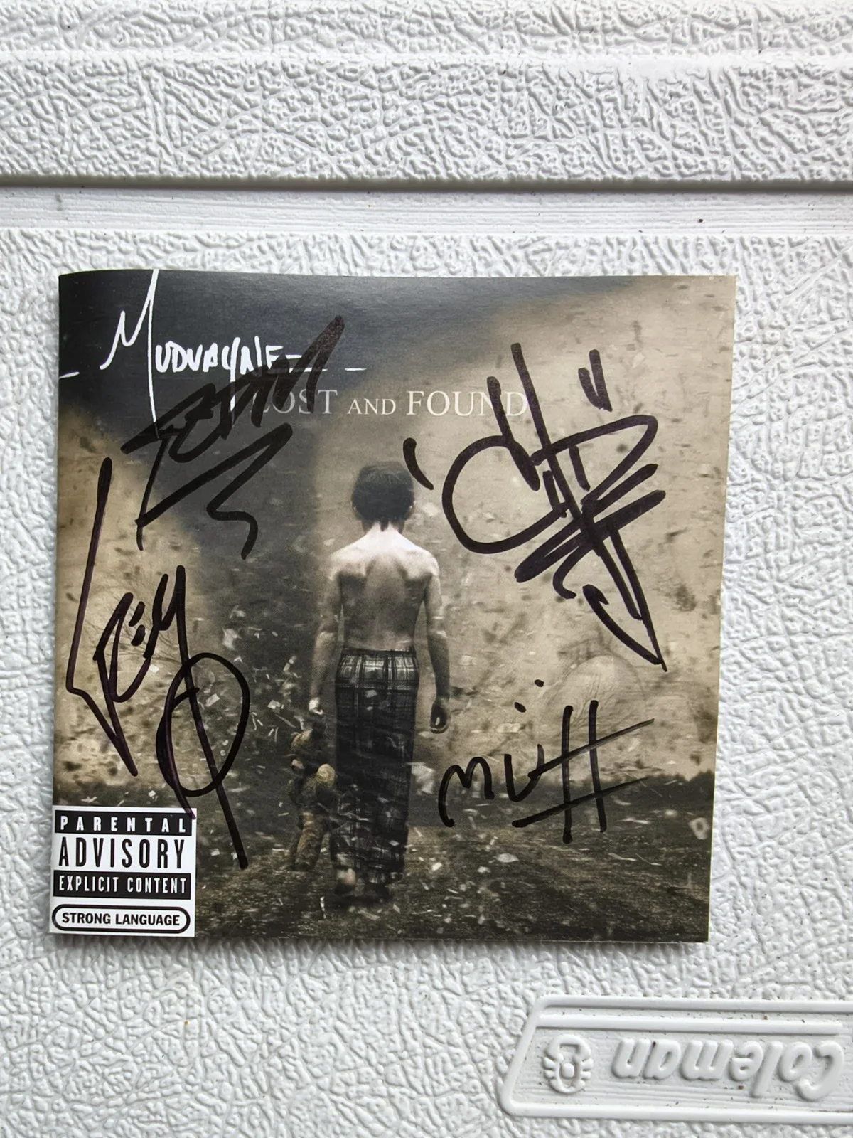 Mudvayne Lost and Found Autographed Signed CD Album Booklet/Insert, image 4