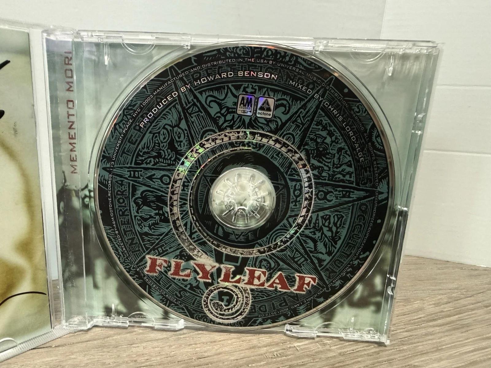 FLYLEAF signed cd booklet for MEMENTO MORI cd 2009, image 3
