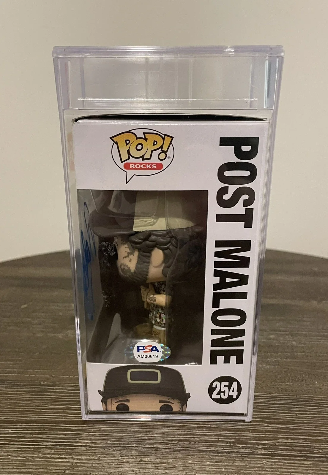Post Malone Funko Pop #254 Nirvana Tribute Sundress PSA Encapsulated AUTO, image 2