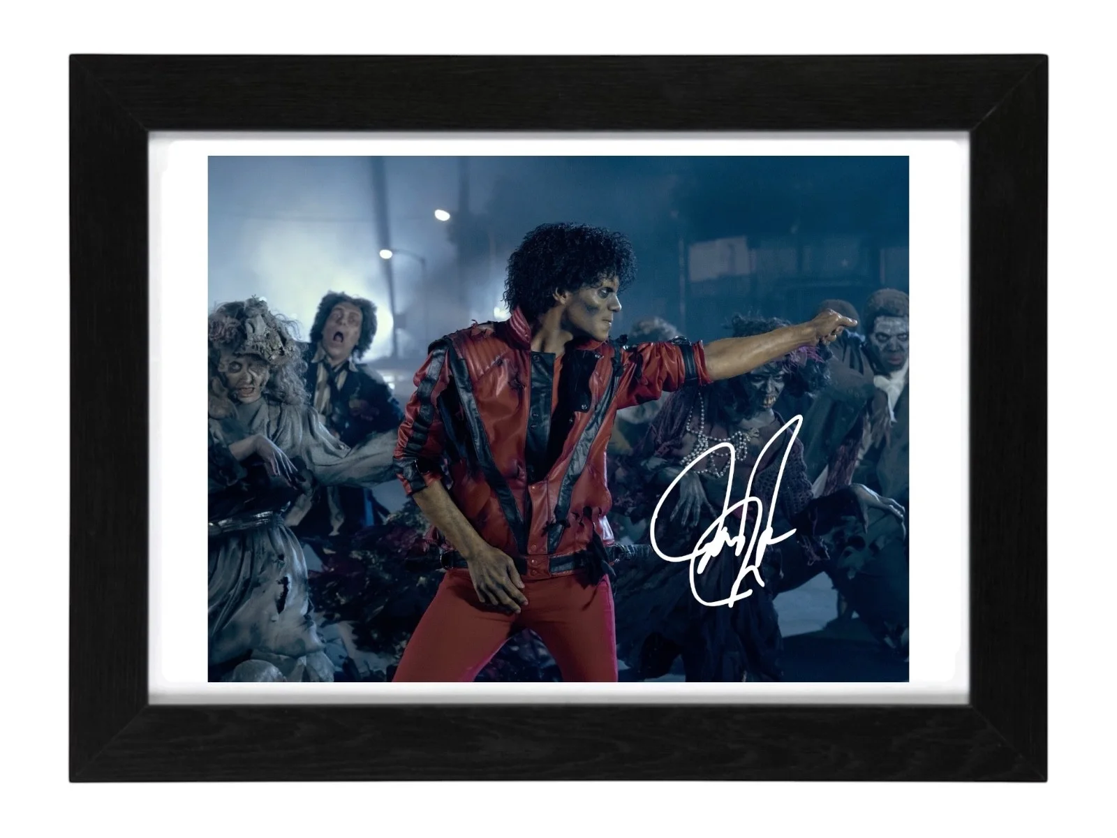 Jaafar Jackson Signed Autograph PHOTO Pre Print 6x4 Framed Michael Jackson Film, изображение 3