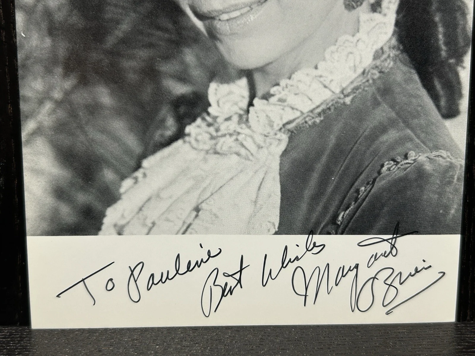 Margaret O’Brien Signed 5x7 Photo ACTRESS AUTOGRAPH Tootie Meet Me in St. Louis, изображение 2