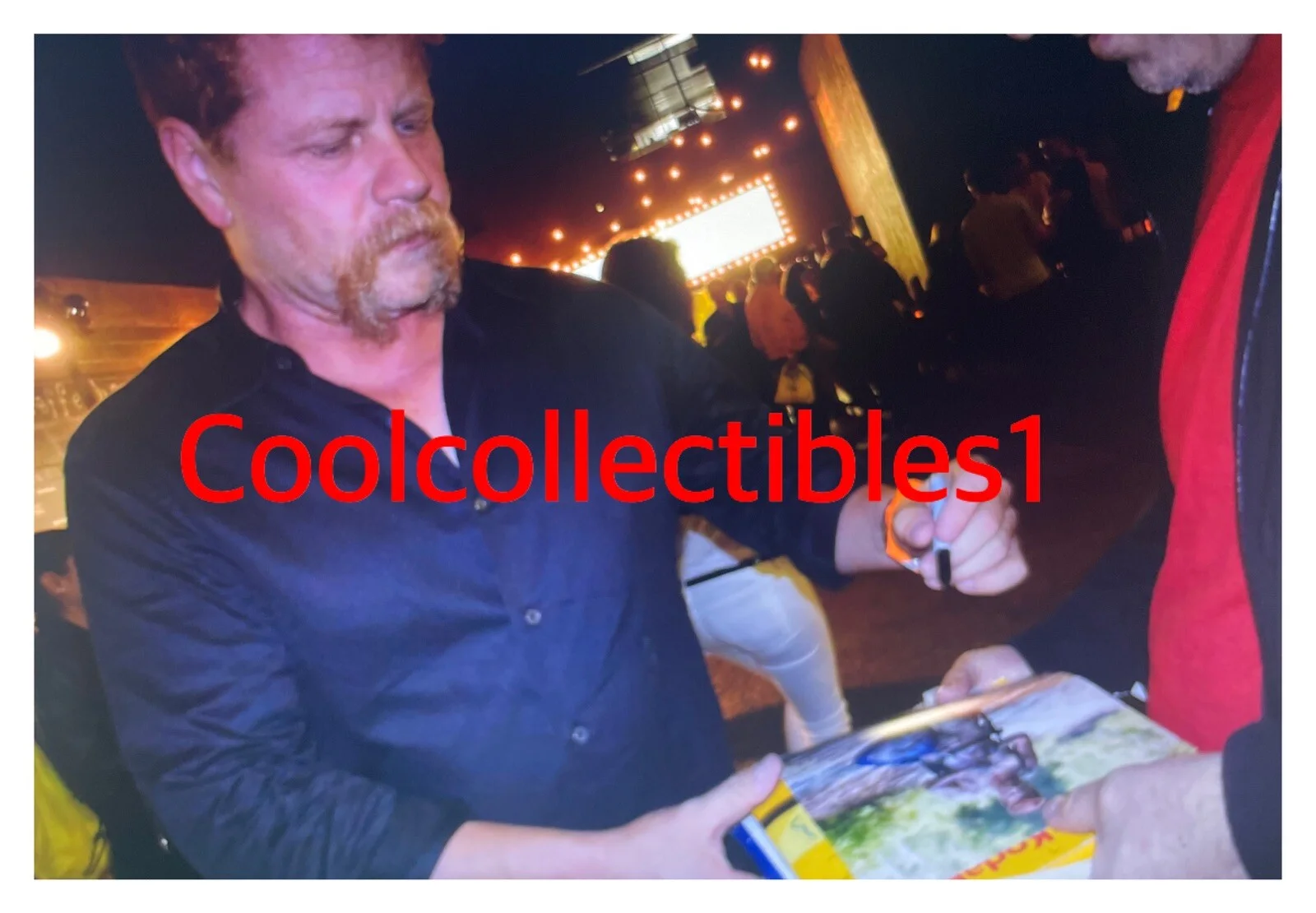 MICHAEL CUDLITZ — MICHAEL CUDLITZ "THE WALKING DEAD" IN PERSON SIGNED 8X10 PHOTO COA "EXACT PROOF", изображение 3