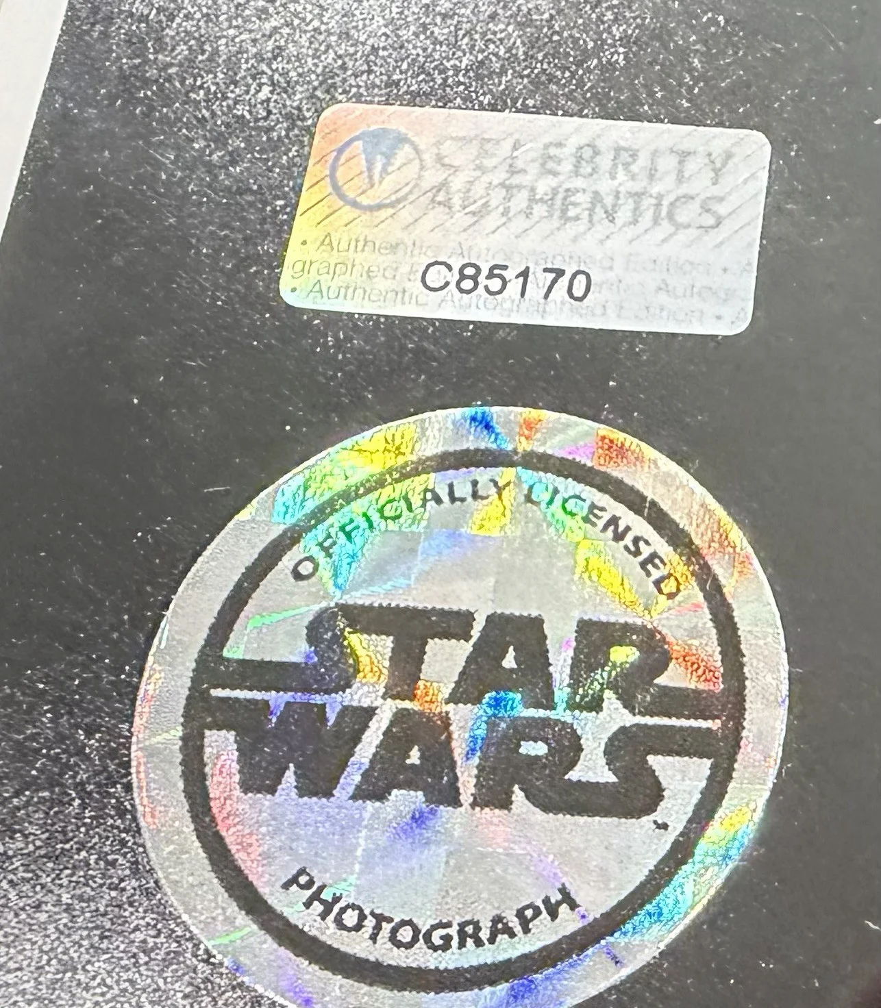 Star Wars Anthony Daniels & David Barclay Signed 16x20 Celebrity Authentics 🔥, image 2