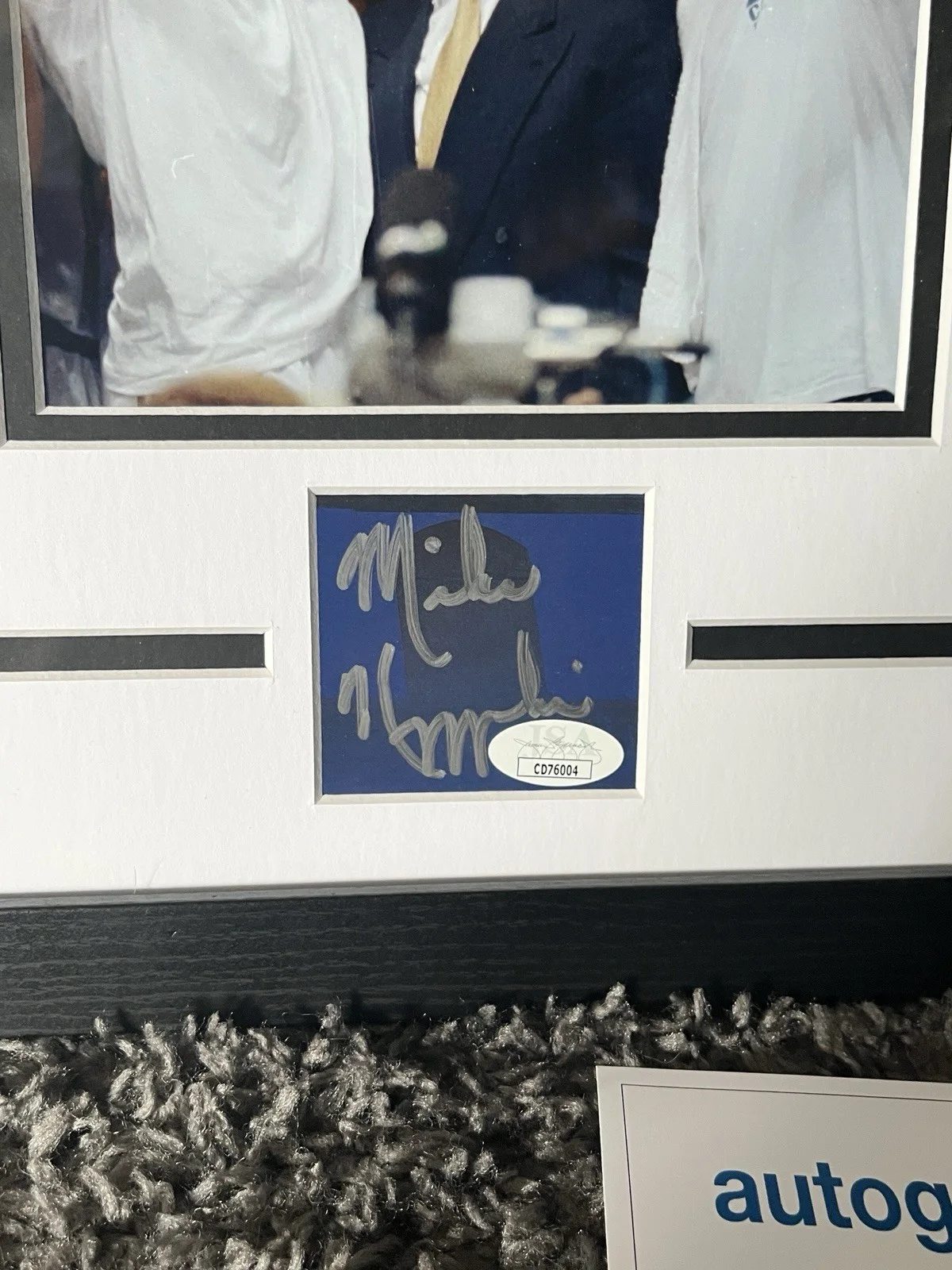 Mike Krzyzewski — Mike Krzyzewski Autographed Signed 11x14 Framed Display Cut ACOA JSA ACOA LEGEN, image 4