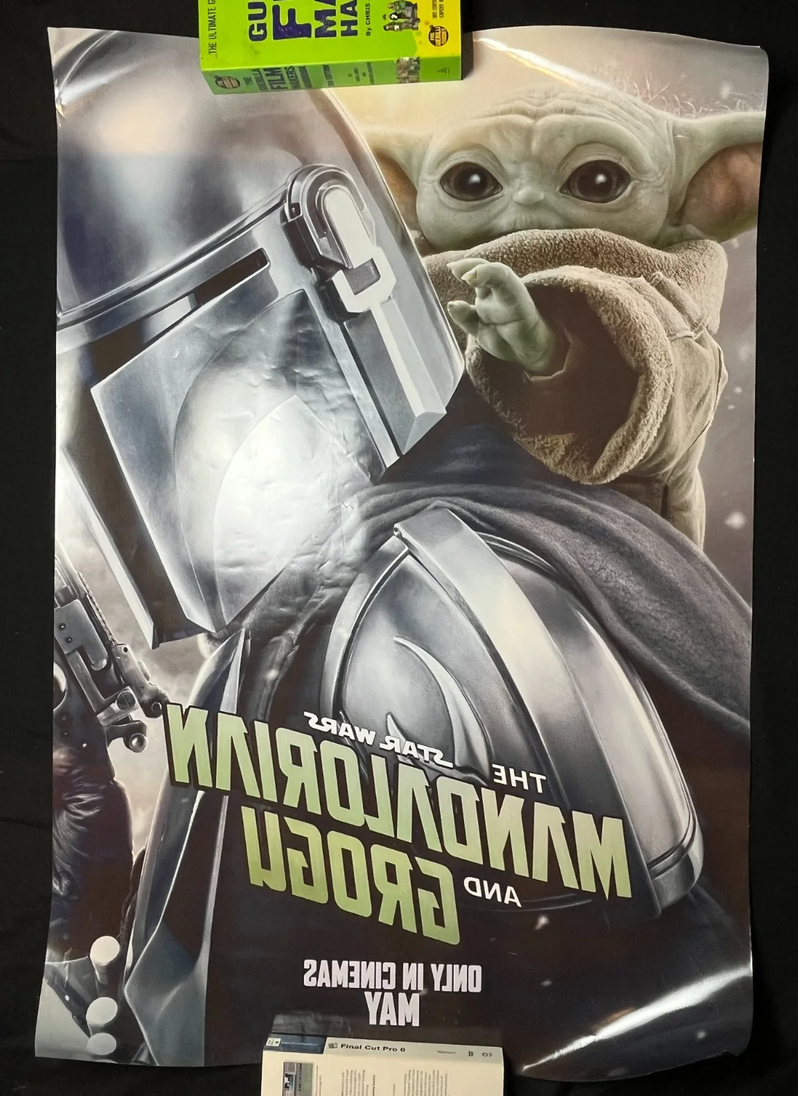 Mandalorian and Grogu Original British One Sheet Poster – Double Sided Star Wars, image 2