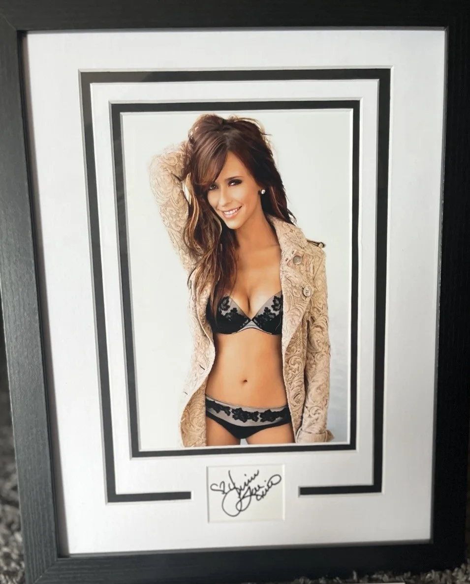 Jennifer Love Hewitt — Jennifer Love Hewitt Signed Framed 11x14 Display ACOA Sexy Bikini I Know What, изображение 3