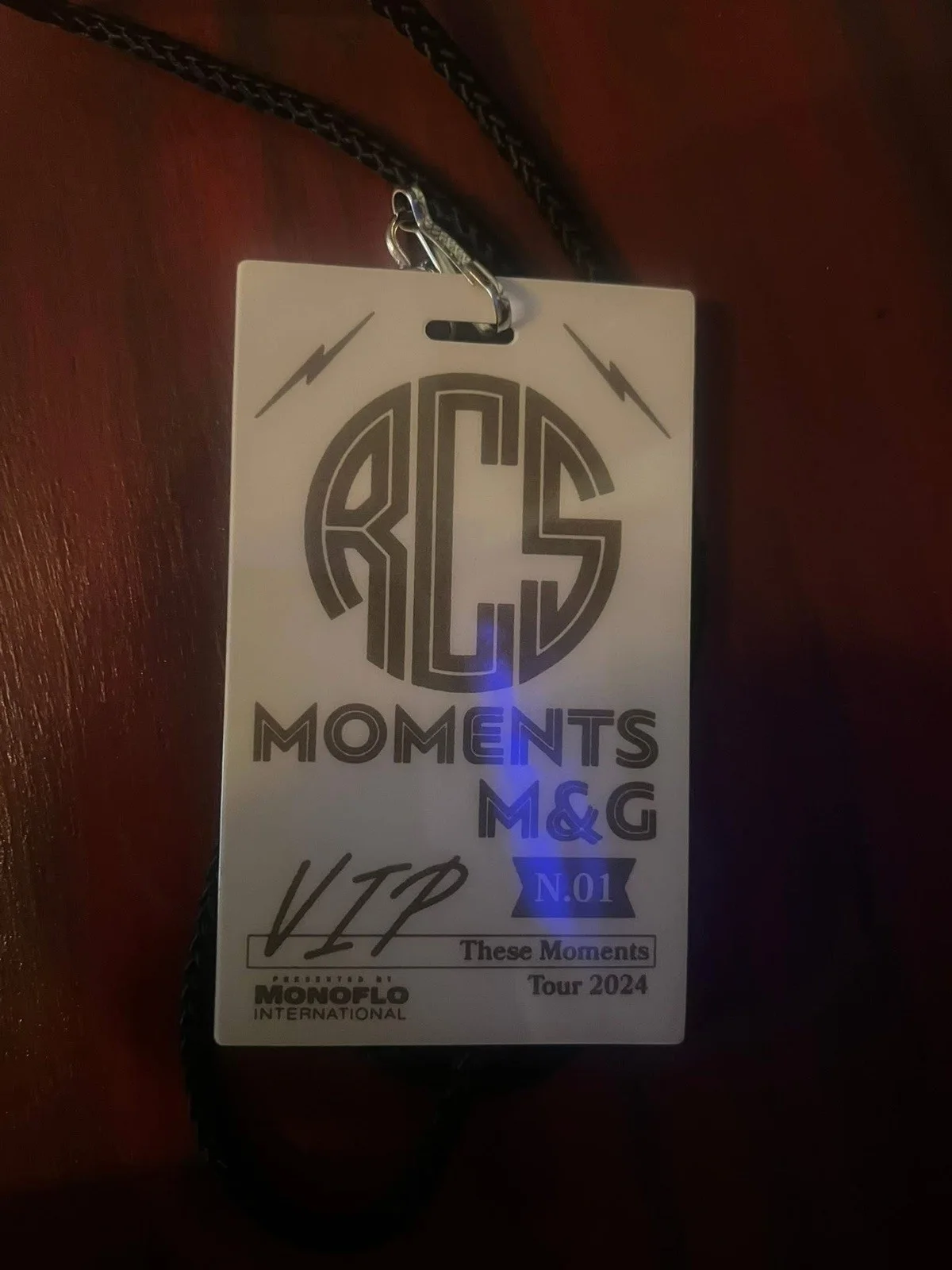 Brandon Coleman, John Hall, Drew Nix, Zach Richel — The Red Clay Strays Autographed Meet & Greet VIP pass, изображение 2