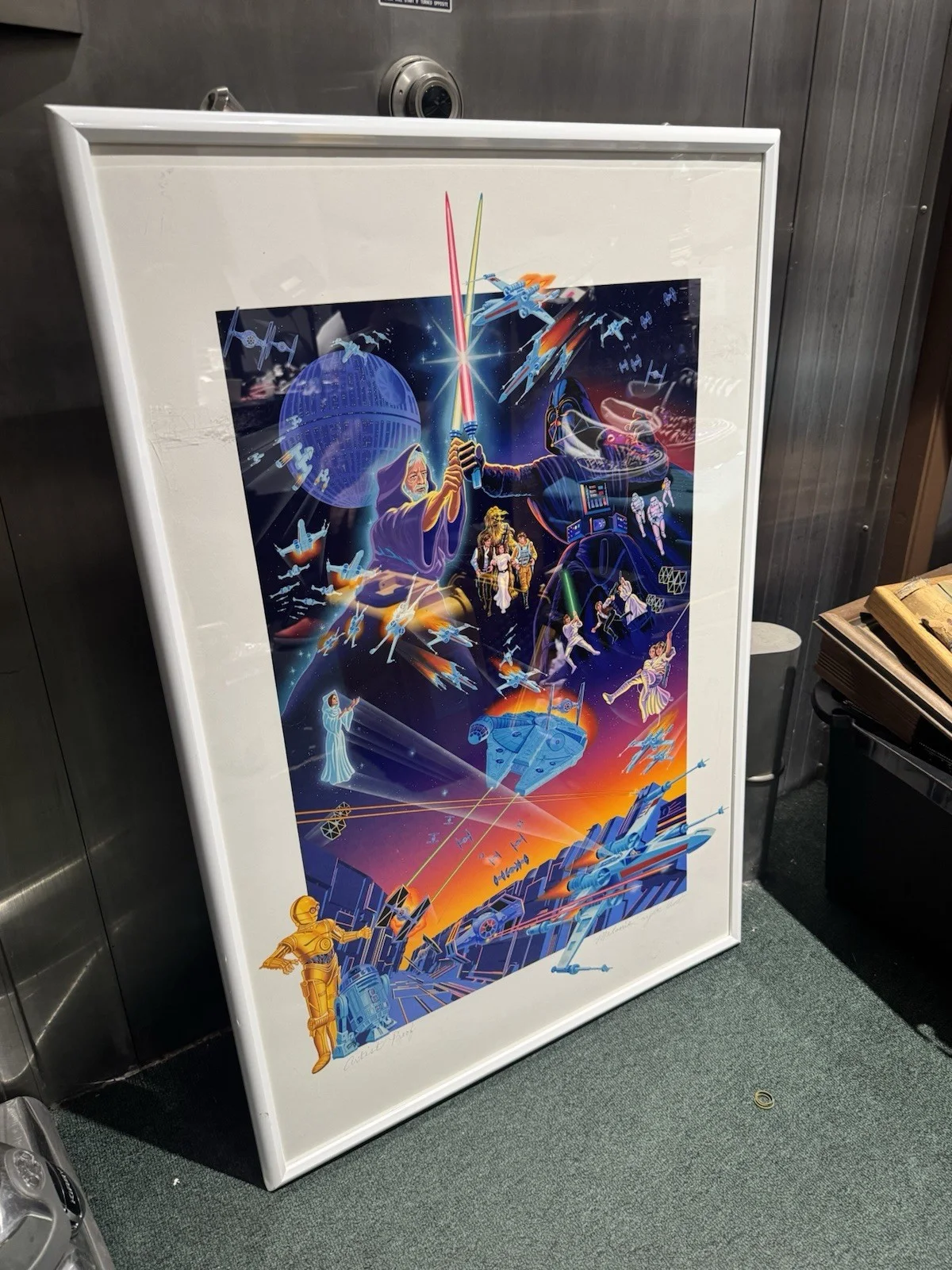 Melanie Taylor Kent — Star Wars Artist Proof Framed Print | Signed Melanie Taylor Kent Limited Artwork, изображение 2
