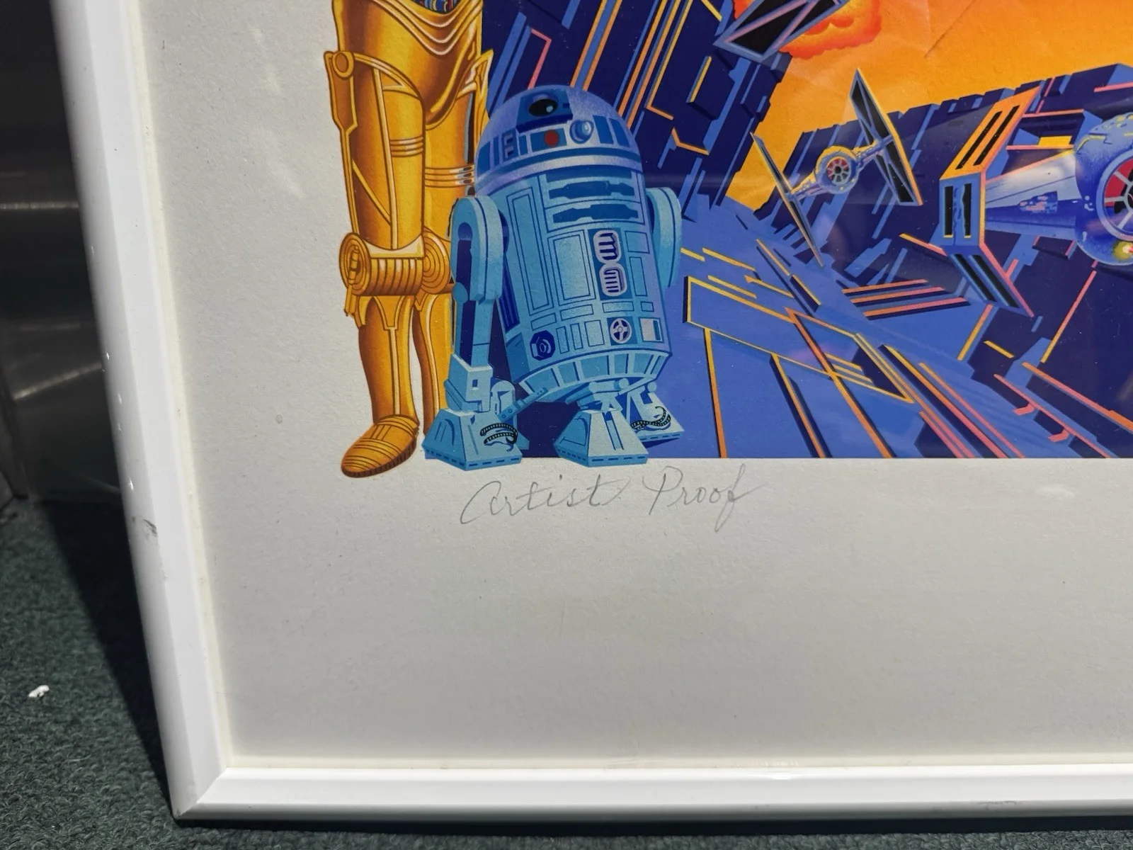 Melanie Taylor Kent — Star Wars Artist Proof Framed Print | Signed Melanie Taylor Kent Limited Artwork, изображение 3