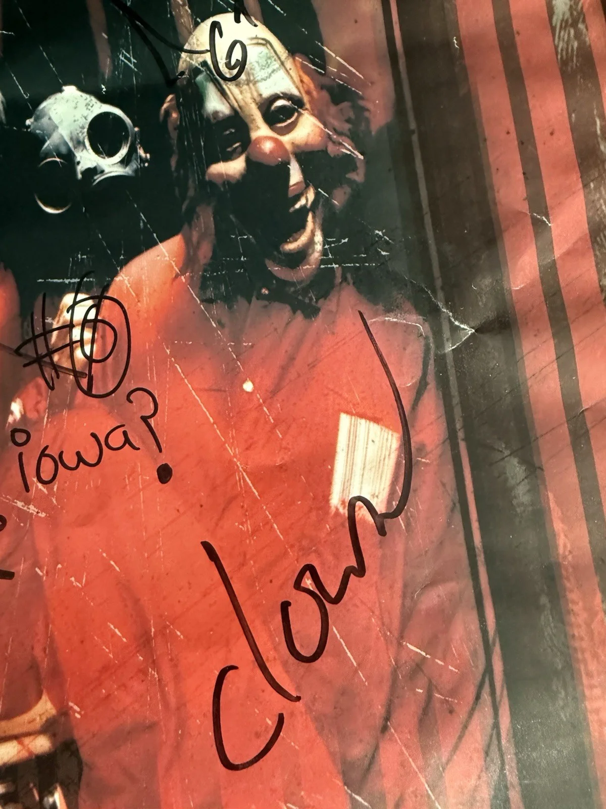 Band Signed SLIPKNOT poster, изображение 4