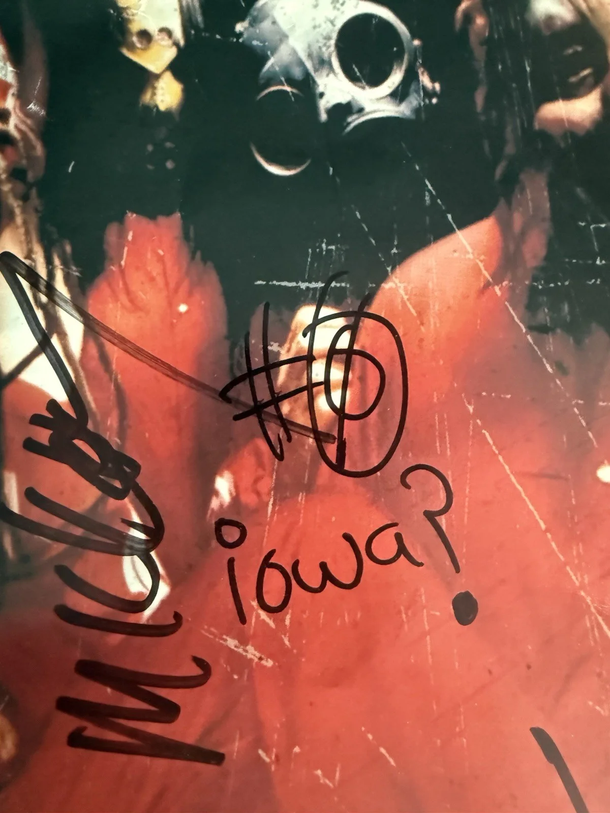 Band Signed SLIPKNOT poster, изображение 5