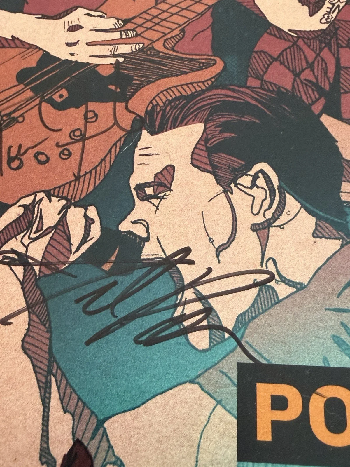 Dance Gavin Dance Signed Tour Poster Performing Mothership 2017 Rise Records Sac, image 5