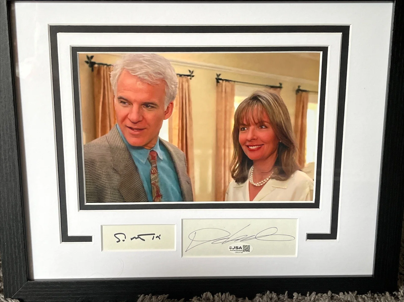 Steve Martin Diane Keaton — FATHER OF THE BRIDE STEVE MARTIN DIANE KEATON SIGNED AUTOGRAPH 11x14 DISPLAY ACO, изображение 4