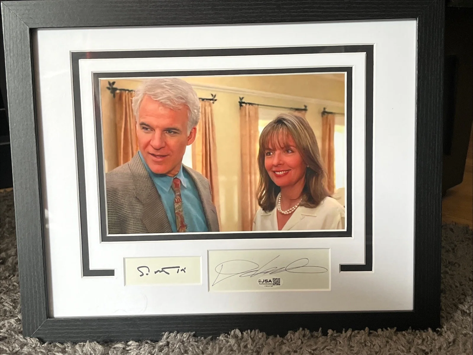 Steve Martin Diane Keaton — FATHER OF THE BRIDE STEVE MARTIN DIANE KEATON SIGNED AUTOGRAPH 11x14 DISPLAY ACO, изображение 5