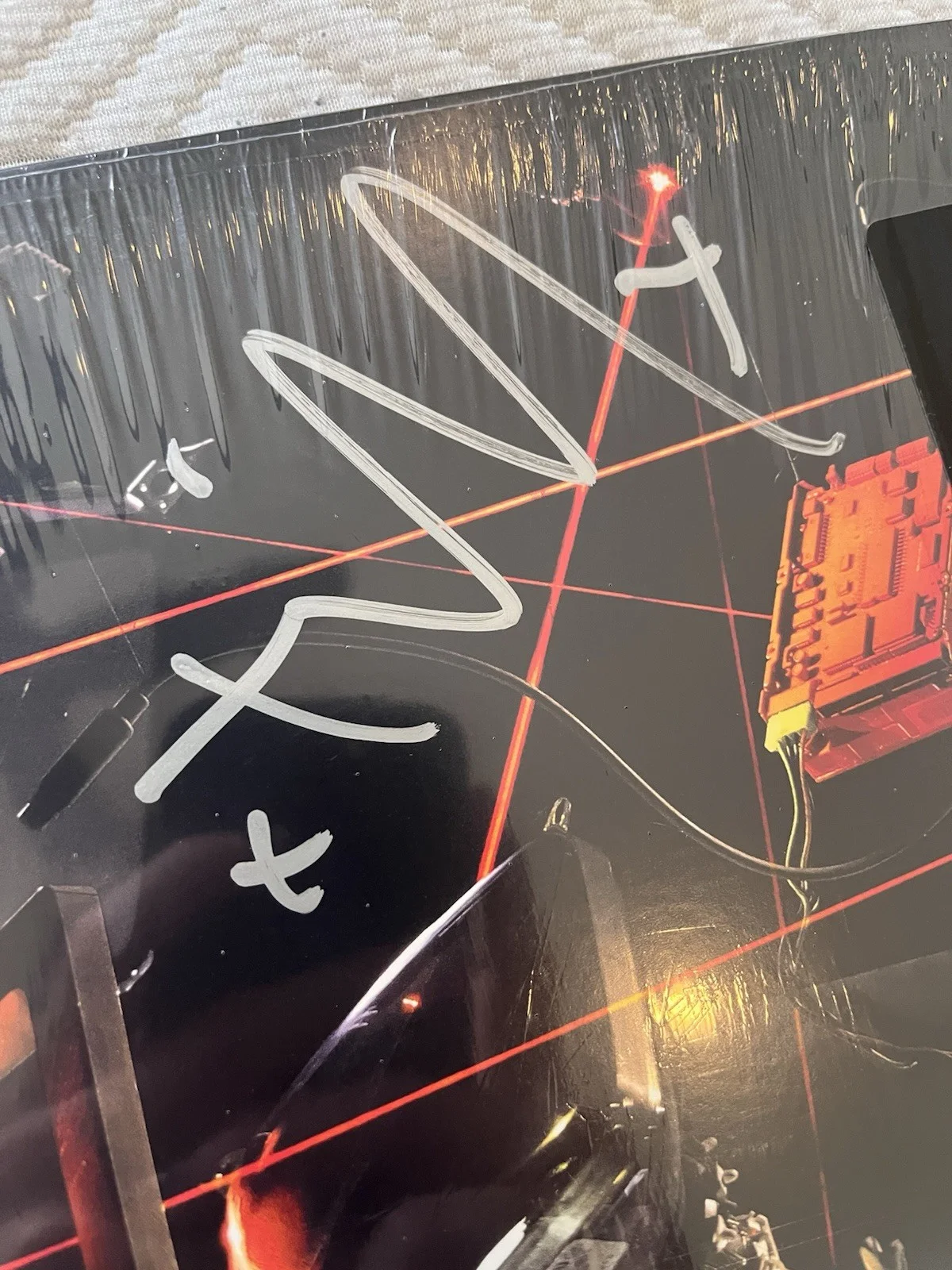 Rise Against Signed Autograph Album Record Vinyl Ricochet, image 2