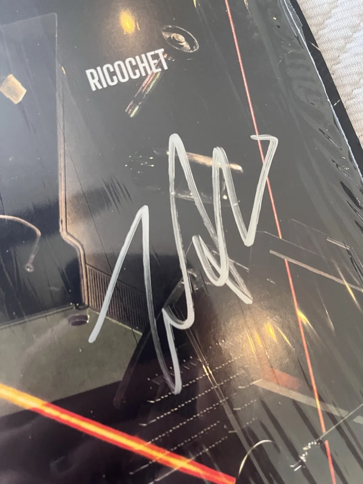 Rise Against Signed Autograph Album Record Vinyl Ricochet, image 5