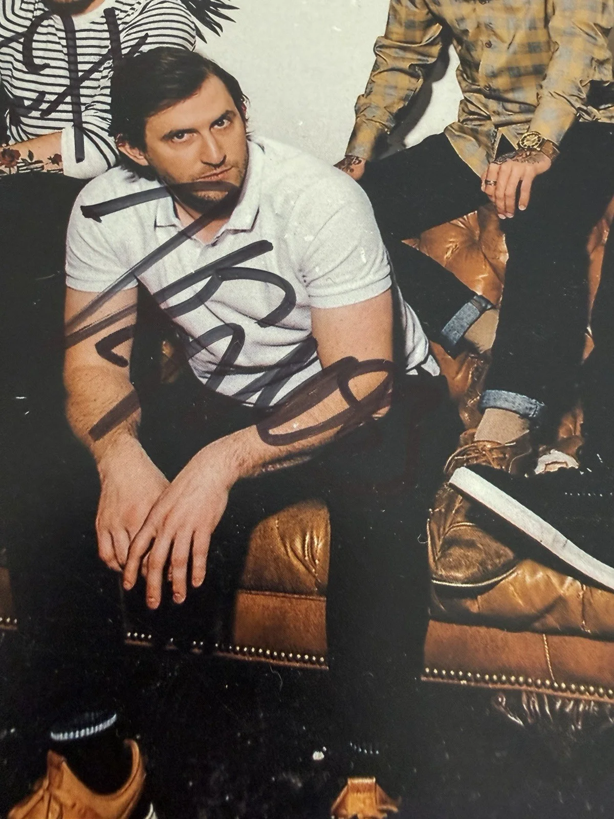 Dance Gavin Dance Signed Tour Poster Spring 2018 Rise Records Sacramento, изображение 2
