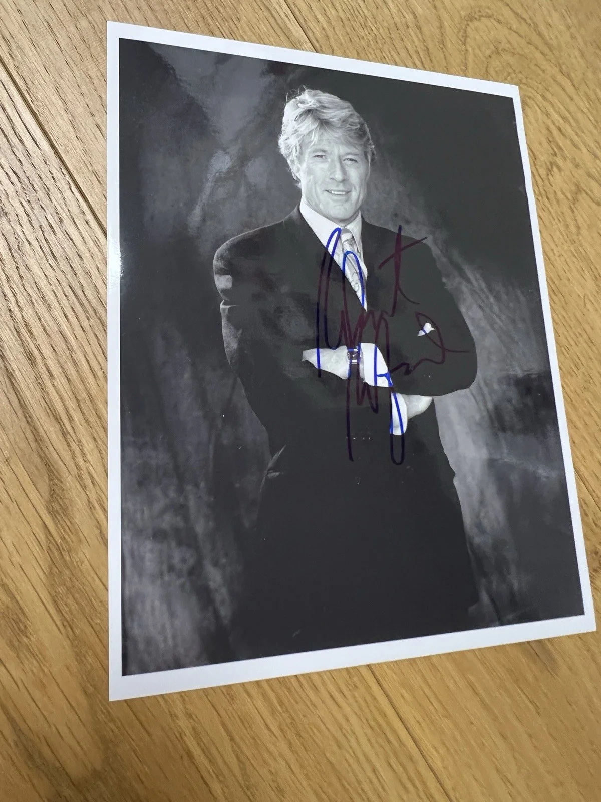 ROBERT REDFORD — ROBERT REDFORD Signed 8 X 10, изображение 3