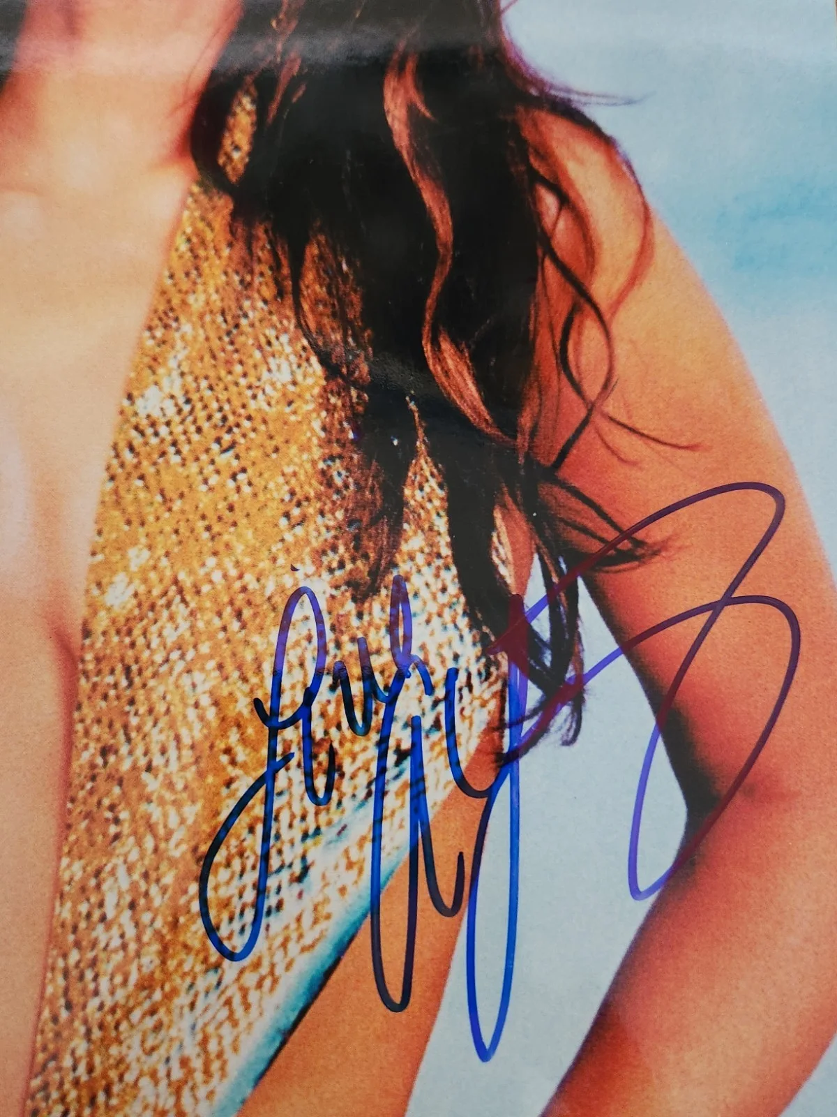 Ali Landry Signed Autographed 8x10" Photograph AW COA, image 2