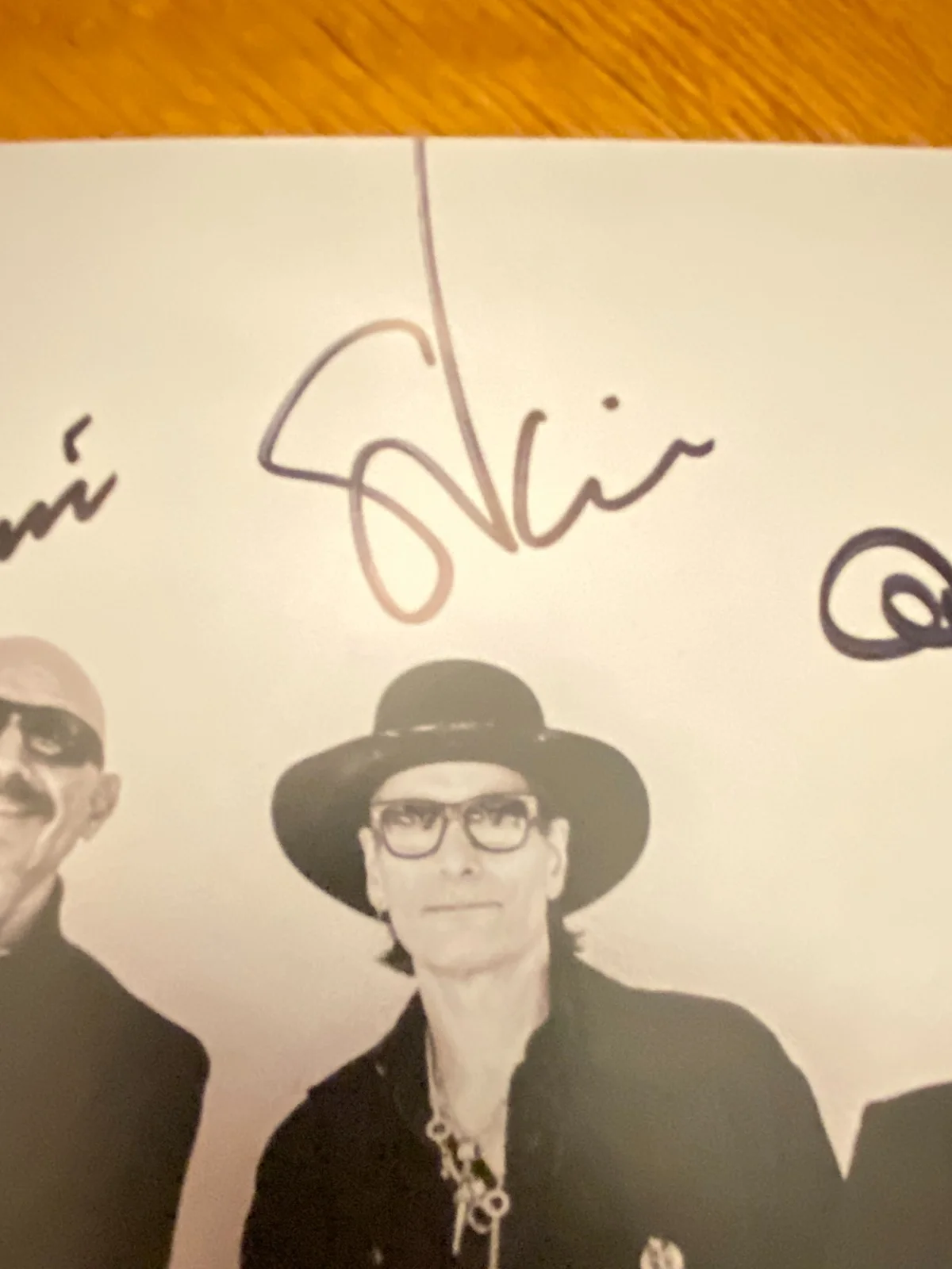 BEAT Tour POSTER / King Crimson / Signed Fripp / Belew / Vai / Carey =Lot of 5, изображение 4
