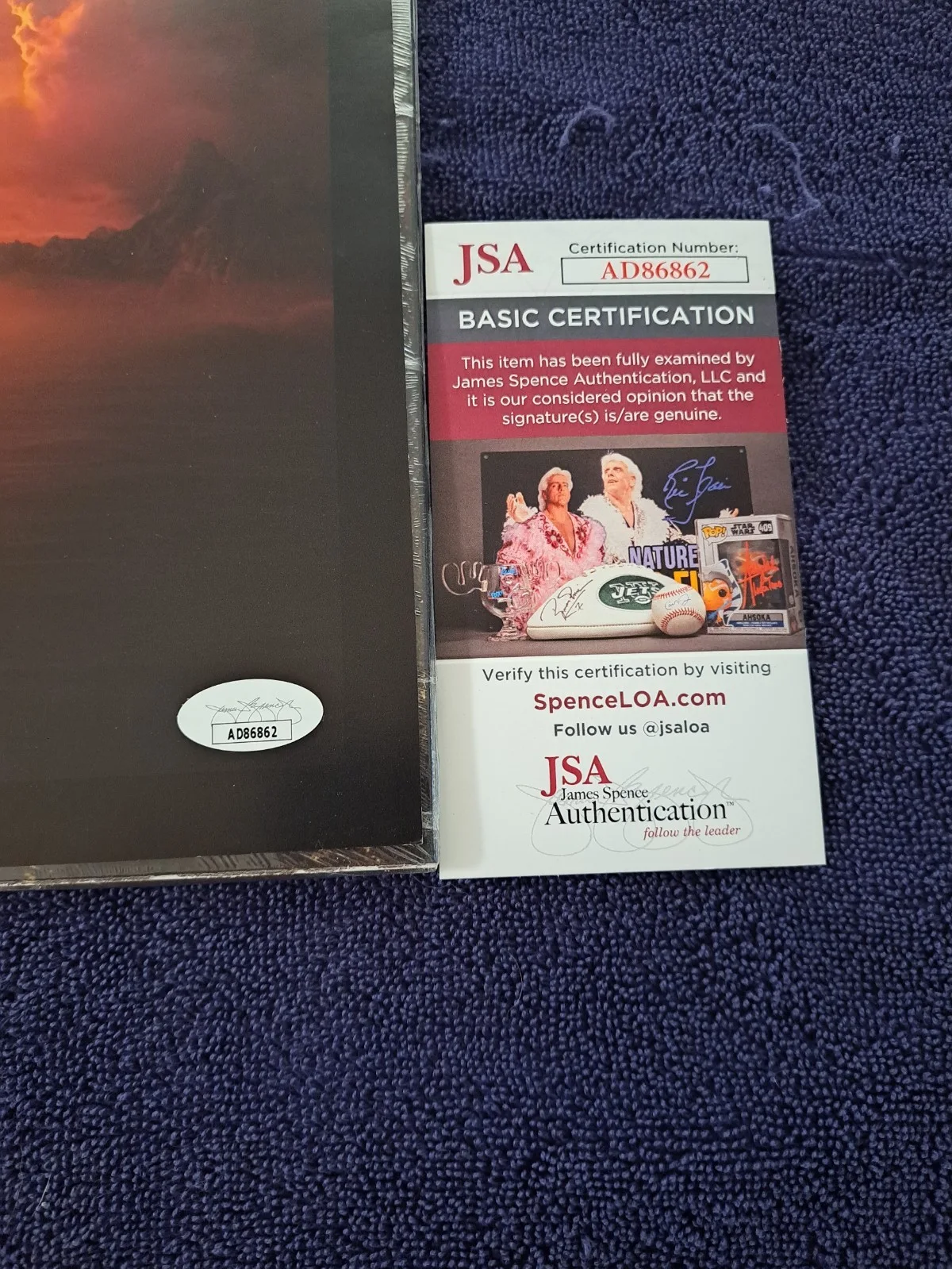 KK DOWNING SIGNED KK'S PRIEST SERMONS OF THE SINNER FLAT +LP BRAND NEW JSA, изображение 4