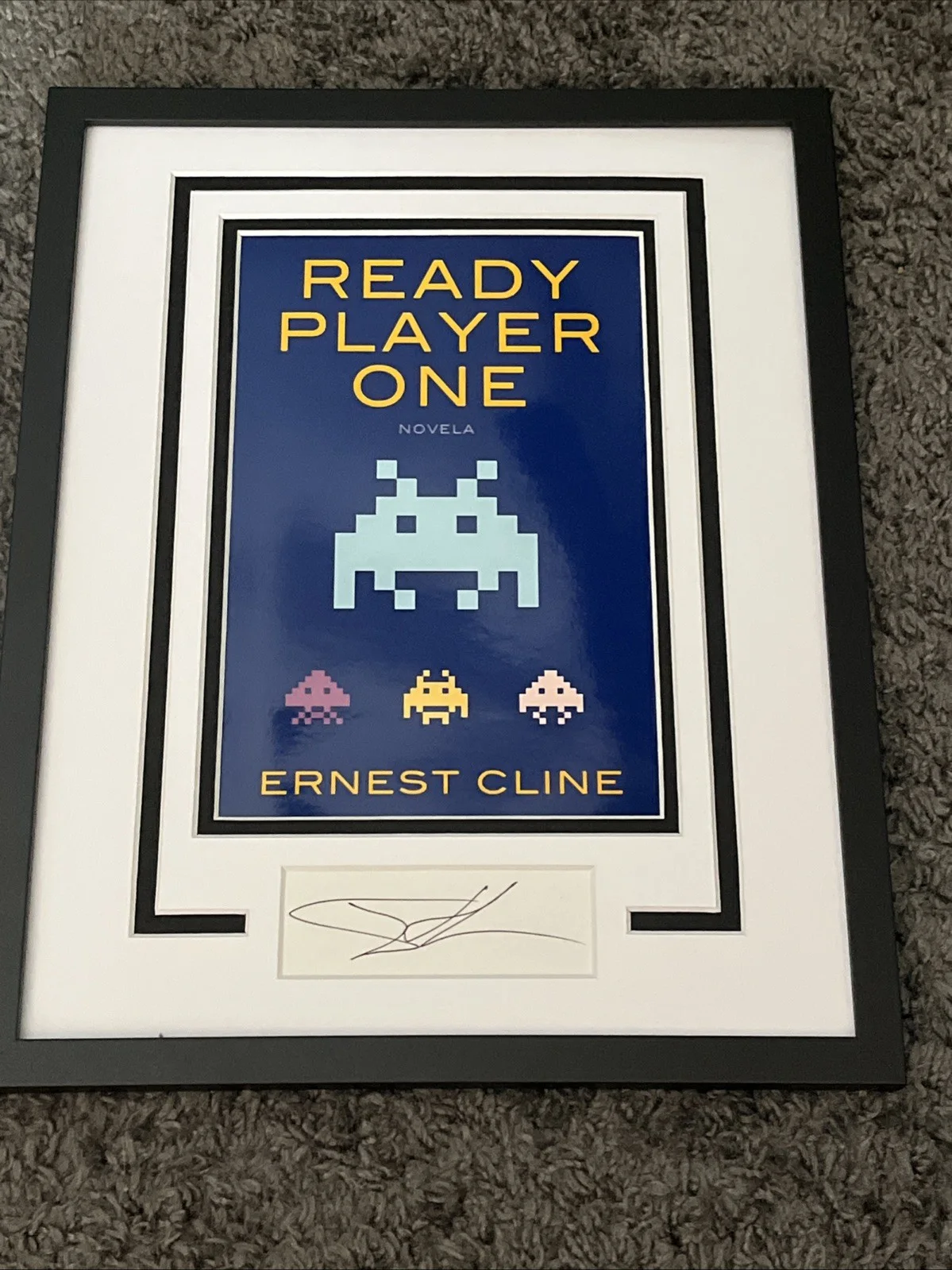 Ernest Cline — Ready Player One Ernest Cline Autographed Signed 11x14 Framed Photo ACOA LOA, изображение 3