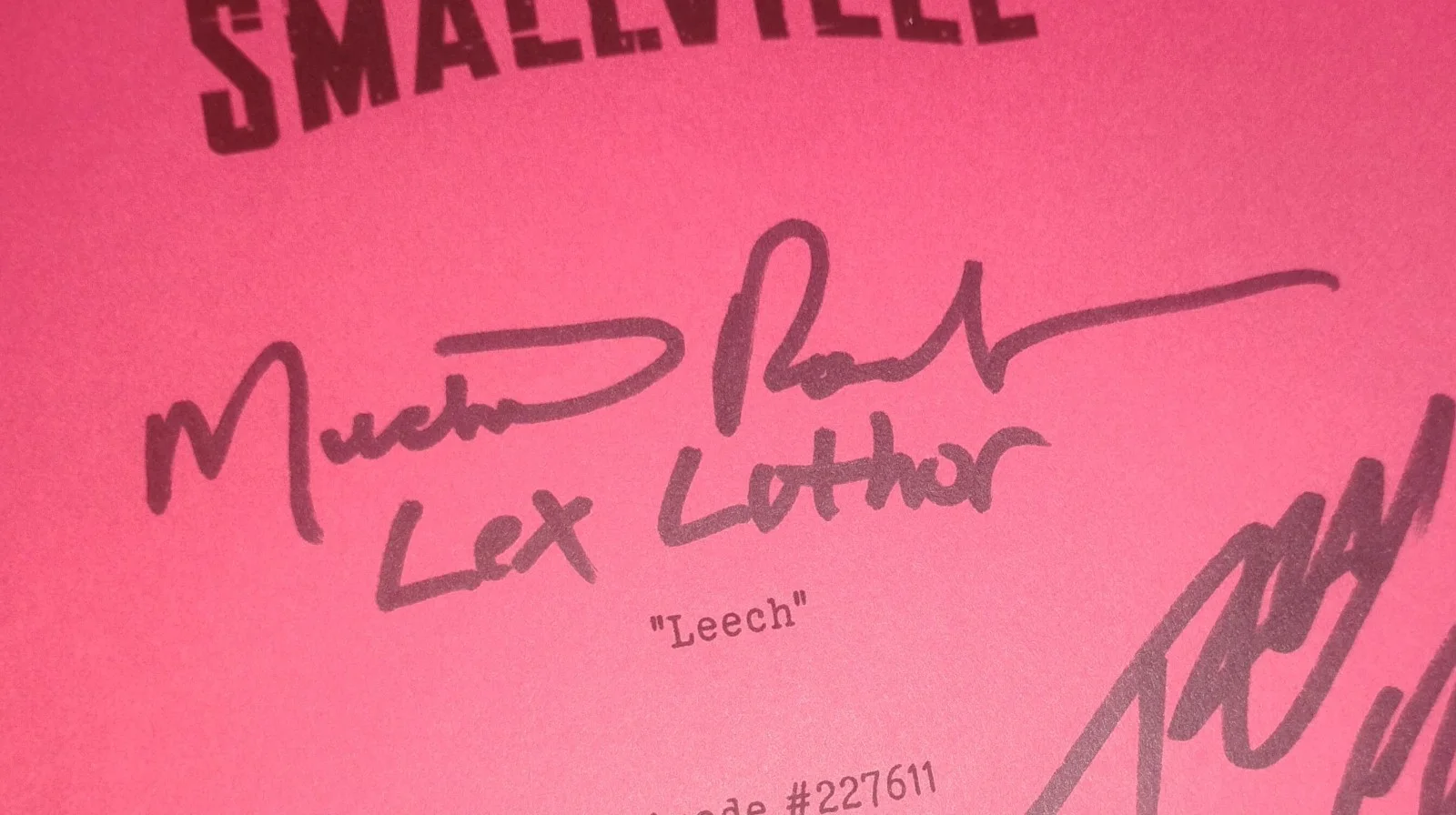 Smallville 4x Signed Script Opix COA Kristin Kreuk Erica Durance NO US TARIFFS, изображение 4