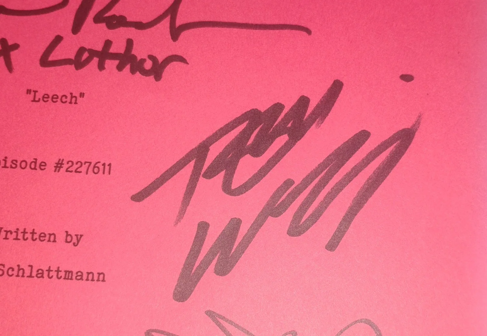 Smallville 4x Signed Script Opix COA Kristin Kreuk Erica Durance NO US TARIFFS, изображение 5