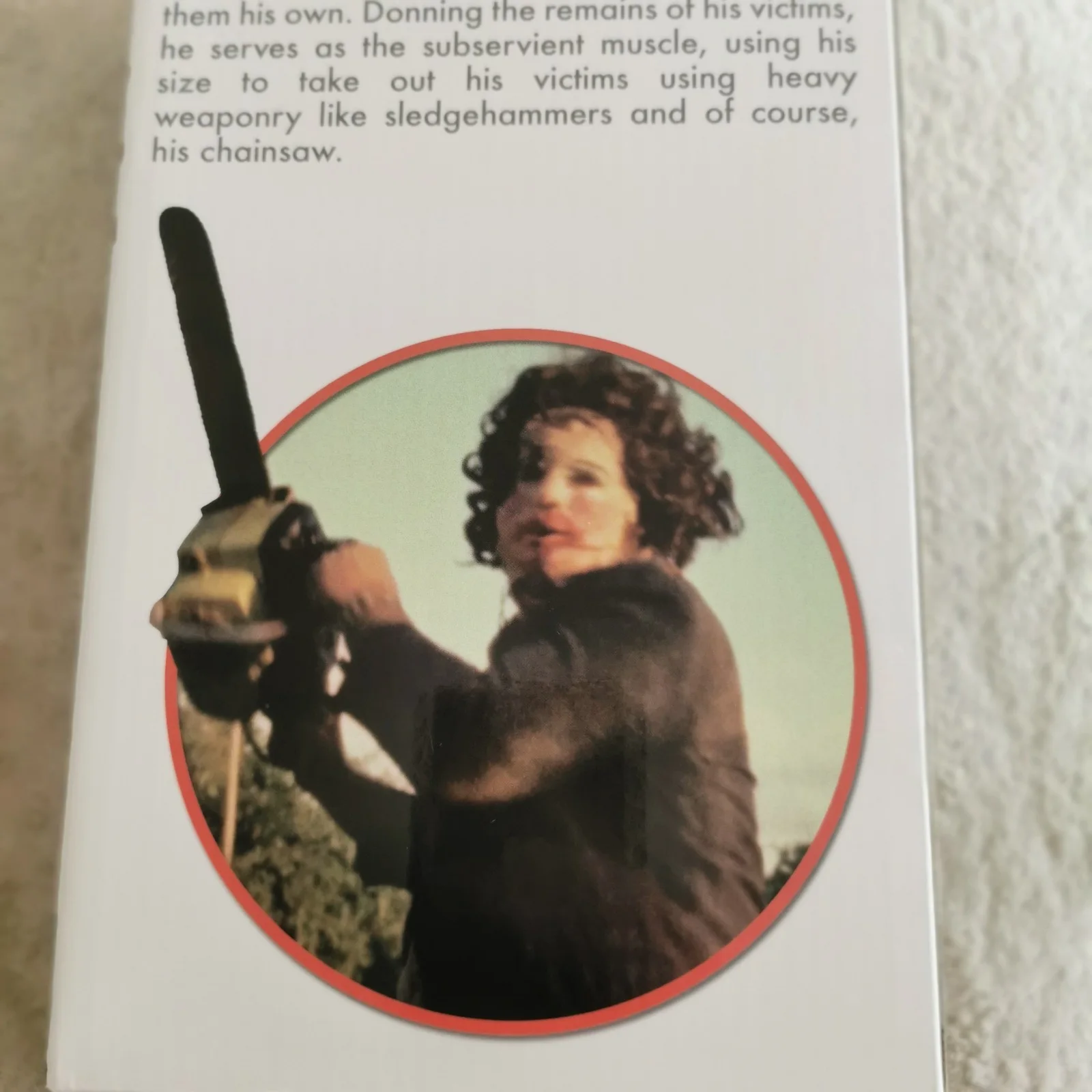 The texas chainsaw massacre head knockers hand painted collectors edition neca, изображение 3