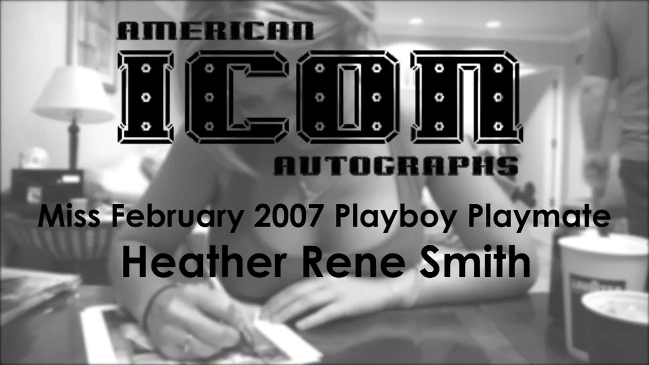 Heather Rene Smith — Heather Rene Smith Signed 8x10 Photo PSA/DNA COA February 2007 Playboy Model B, изображение 2