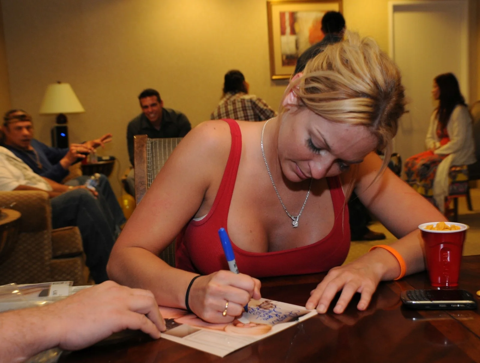 Heather Rene Smith — Heather Rene Smith Signed 8x10 Photo PSA/DNA COA February 2007 Playboy Model B, изображение 4