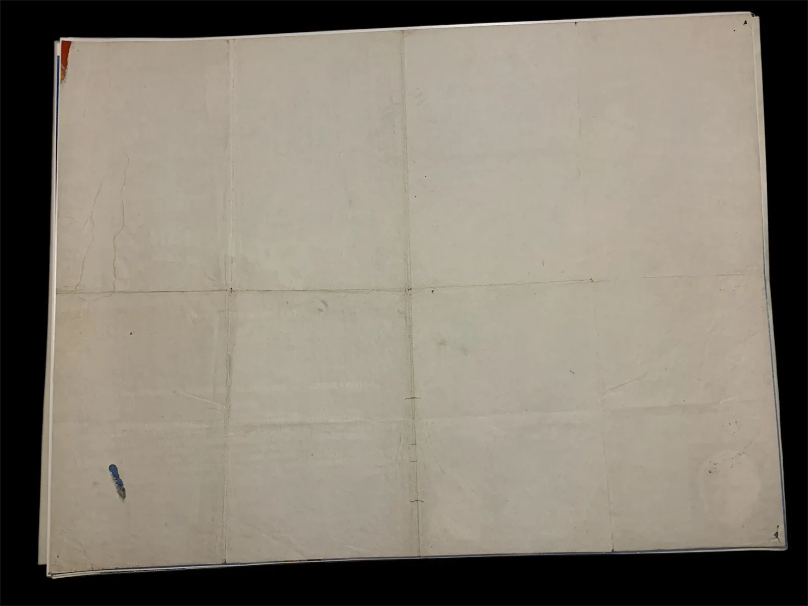 Superman 1978 Original Uk Quad Poster Folded Christopher Reeves Gene Hackman, image 4