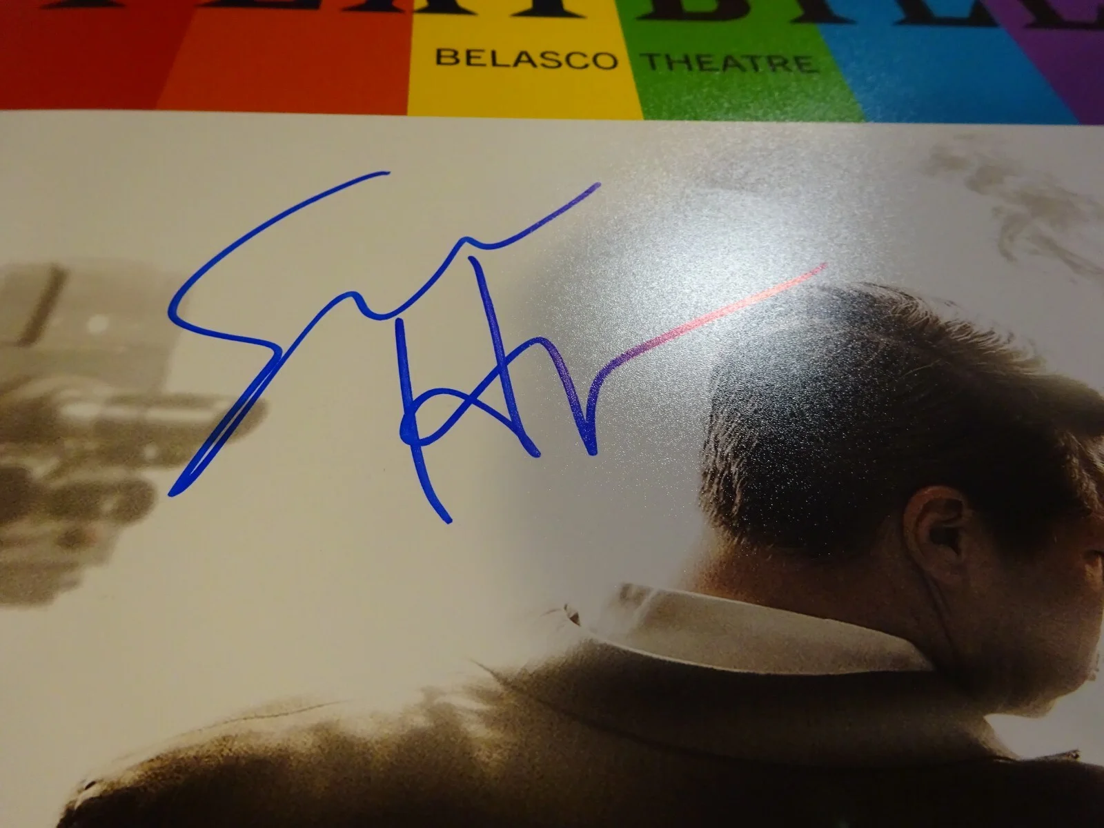 Sean Hayes — Signed Sean Hayes Autographed Good Night, Oscar Broadway 11"x17" Photo BAS COA, image 5