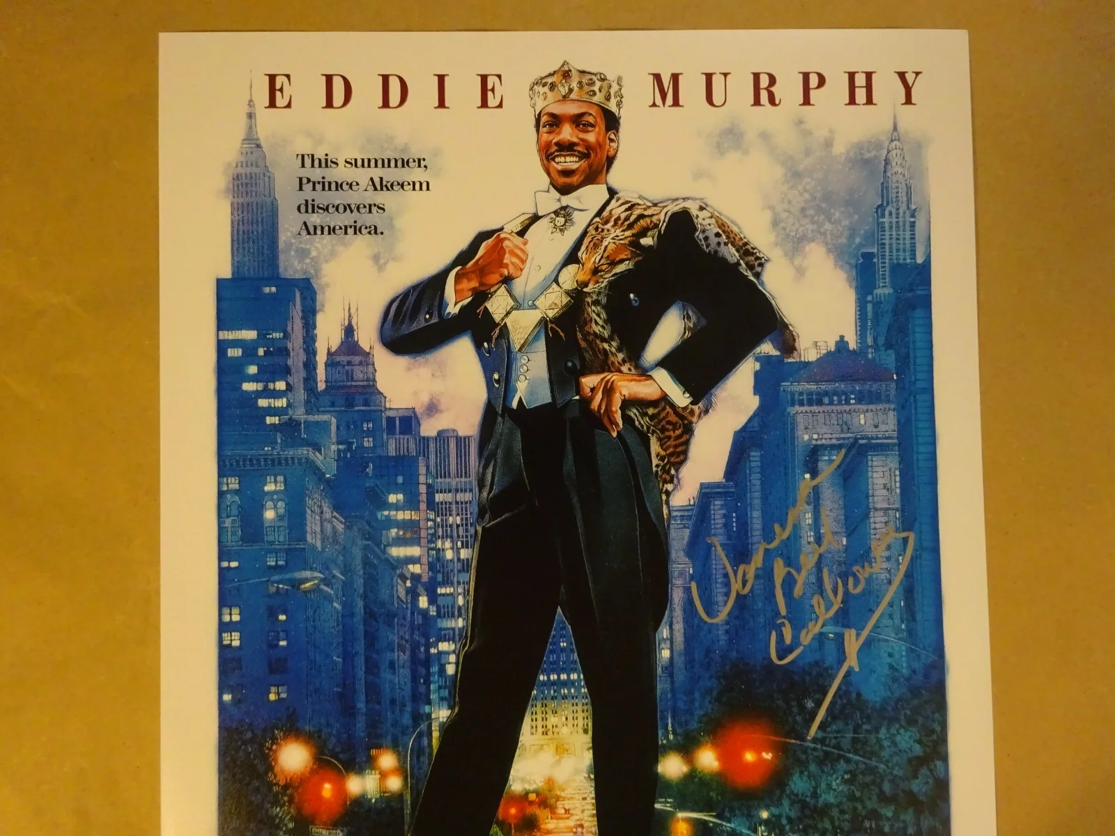 Vanessa Bell Calloway — Signed Vanessa Bell Calloway Autographed Coming To America 12x18 Photo BAS COA, image 3